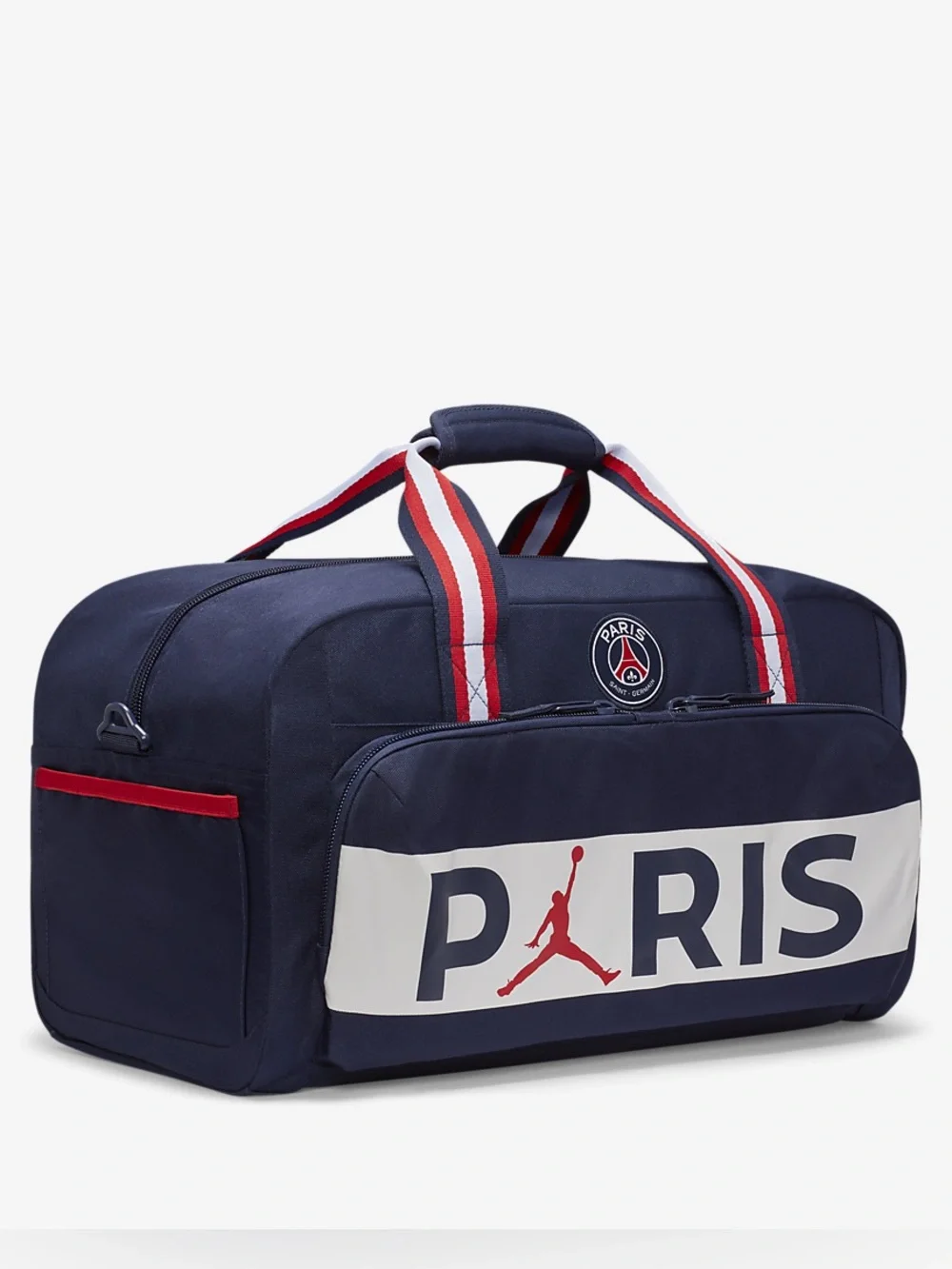 Jordan x PSG Paris Saint-Germain Duffel Gym Bag Navy Red White